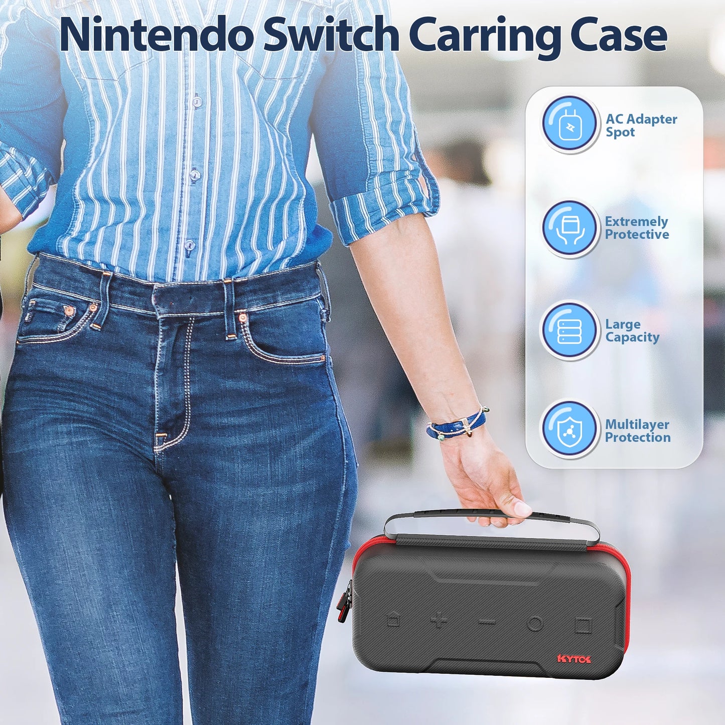 Borsa da Viaggio per Nintendo Switch – Custodia Protettiva Impermeabile