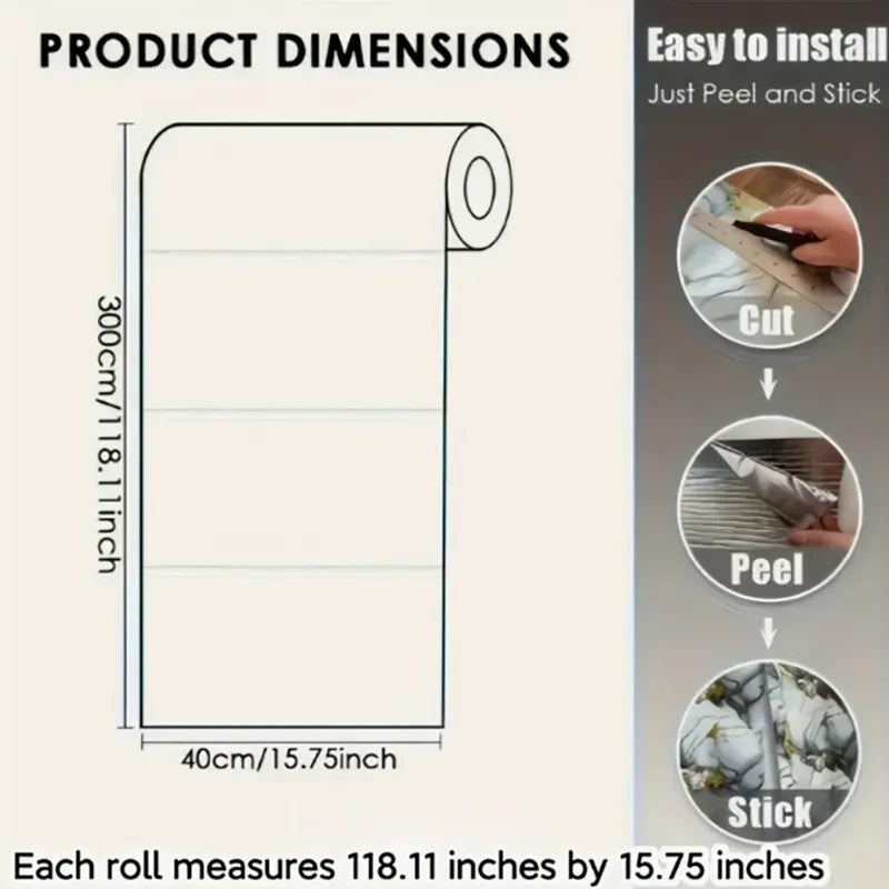 Pannello da parete con motivo in marmo in stile europeo, carta da parati staccabile e incollata, arte decorativa da parete per soggiorno, camera da letto, decorazione domestica