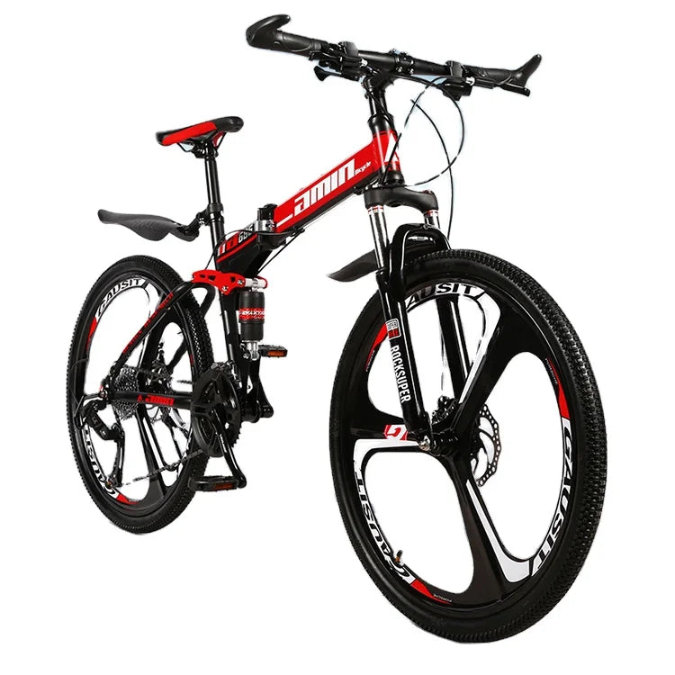 Online Shop Wholesale Eco-friendly Factory 26 Folding Mountain Bike 21 Speed Bicycle for Man Women