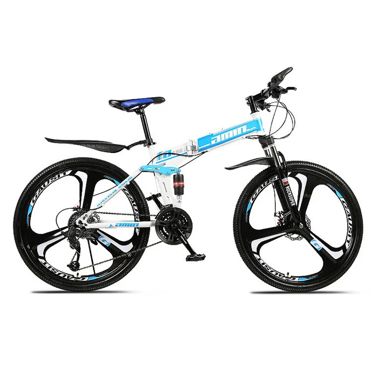 Online Shop Wholesale Eco-friendly Factory 26 Folding Mountain Bike 21 Speed Bicycle for Man Women