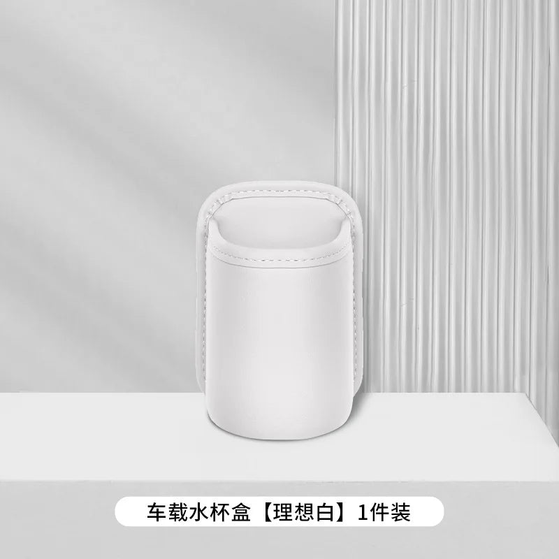 Car Door Beverage Cup Holder And Mobile Phone Storage Box Vehicle Seat Back Interior Organization Bucket