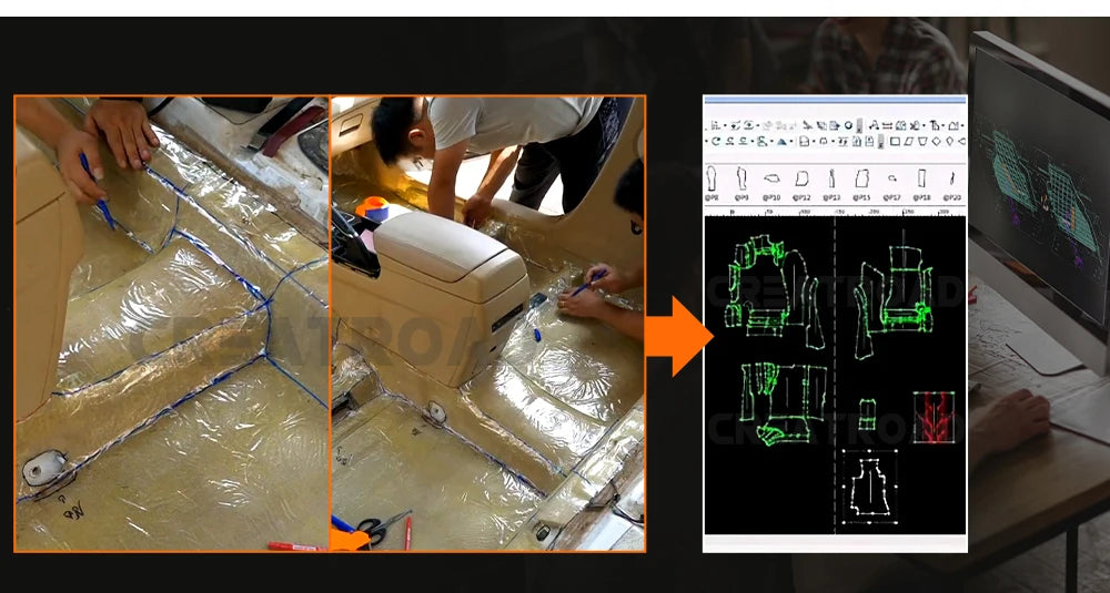 CREATROAD For GAC Trumpchi GS3 Emzoom 2023-2026 Car Floor Mat Custom Auto Foot Pads Automobile Carpet Cover Interior Accessories