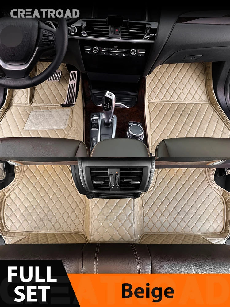 CREATROAD For GAC Trumpchi GS3 Emzoom 2023-2026 Car Floor Mat Custom Auto Foot Pads Automobile Carpet Cover Interior Accessories