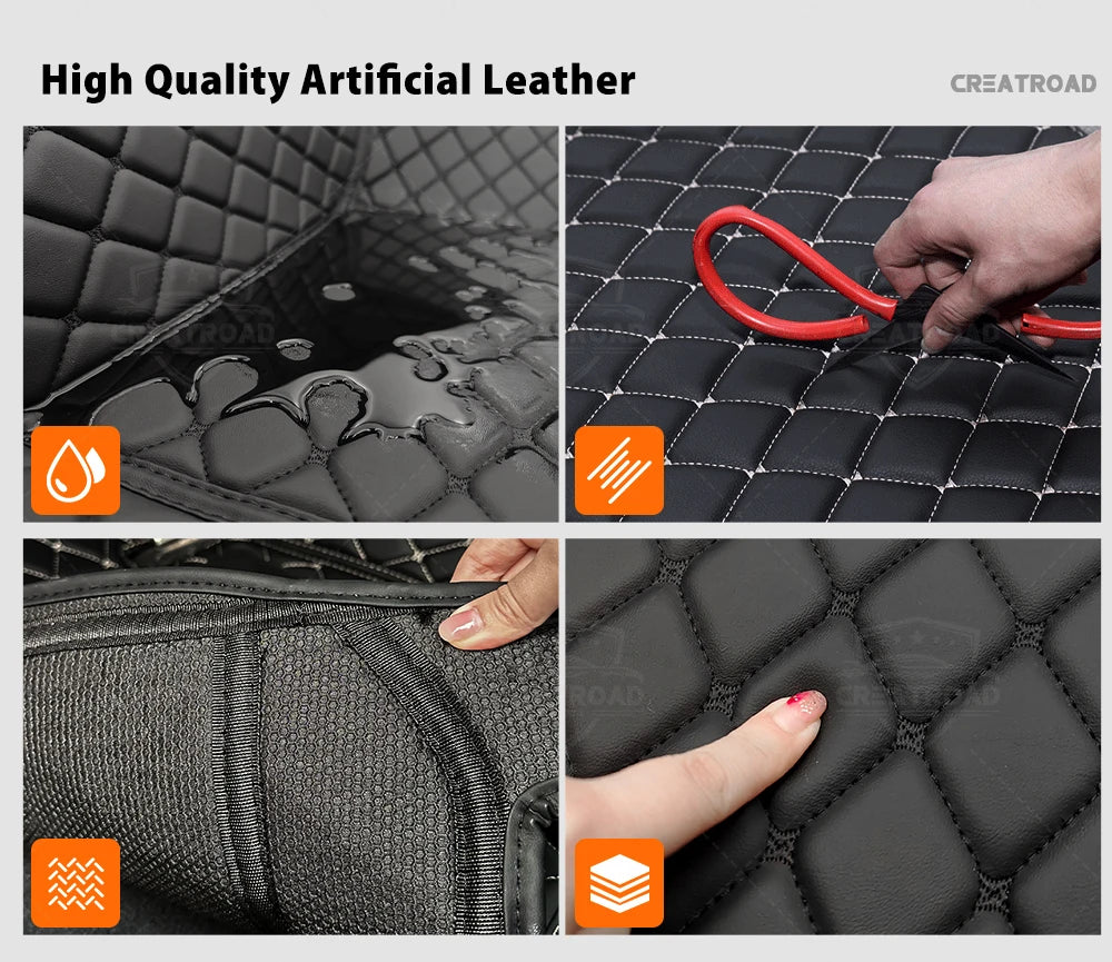 CREATROAD For GAC Trumpchi GS3 Emzoom 2023-2026 Car Floor Mat Custom Auto Foot Pads Automobile Carpet Cover Interior Accessories