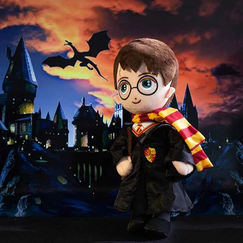 Simpatica bambola di peluche Harry Potter Peluche carino morbido film TV giocattoli di peluche regalo di Natale per bambini