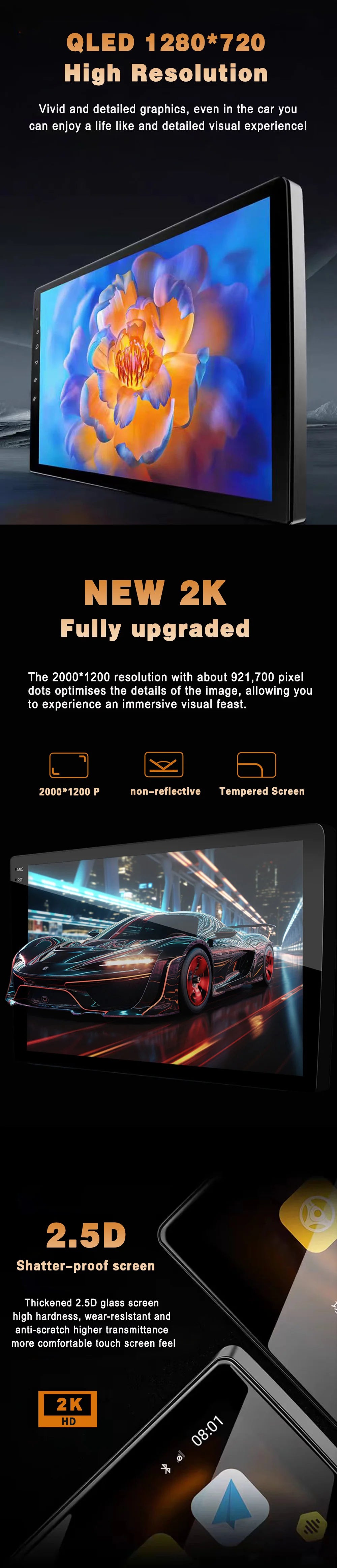 Android 15  For Alfa Romeo MiTo 955 2008-2016 Auto Car Radio Monitor  Carplay Multimedia Player  IPS LED 8 CORE 2 DIN 5G Wifi