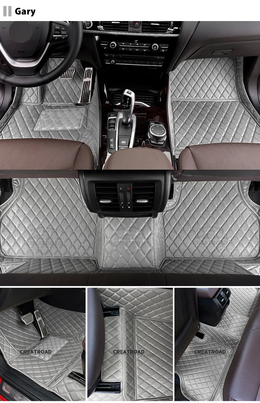 CREATROAD For GAC Trumpchi GS3 Emzoom 2023-2026 Car Floor Mat Custom Auto Foot Pads Automobile Carpet Cover Interior Accessories