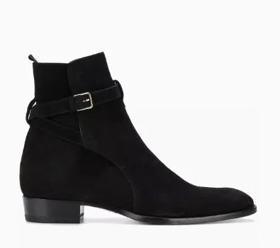 Autumn Brown Ankle Boots Men Catwalk Brown Genuine Leather Ankle Short Boots Designer Handmade British Style Men's Chelsea Boots