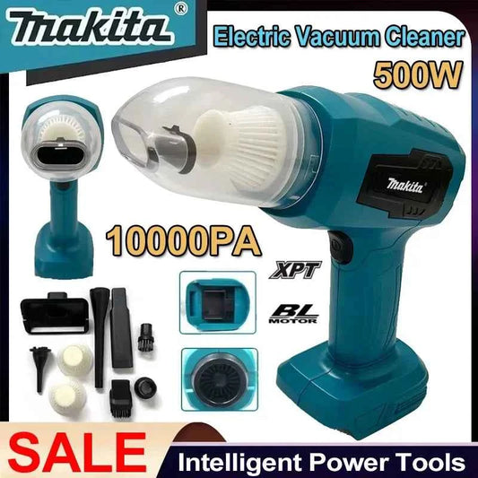 Makita Mini Aspirapolvere per auto portatile 100ML Cordless Aspirapolvere portatile Tastiera Strumenti per la pulizia dell'auto per Makita 18v Batteria