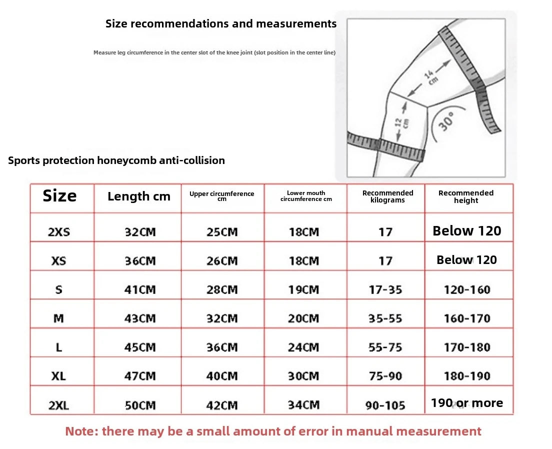Basketball Volleyball Knee Pads Honeycomb Foam Support Compression Leg Sleeve Knee Brace Support Sport Kneepad Fitness Equipmet