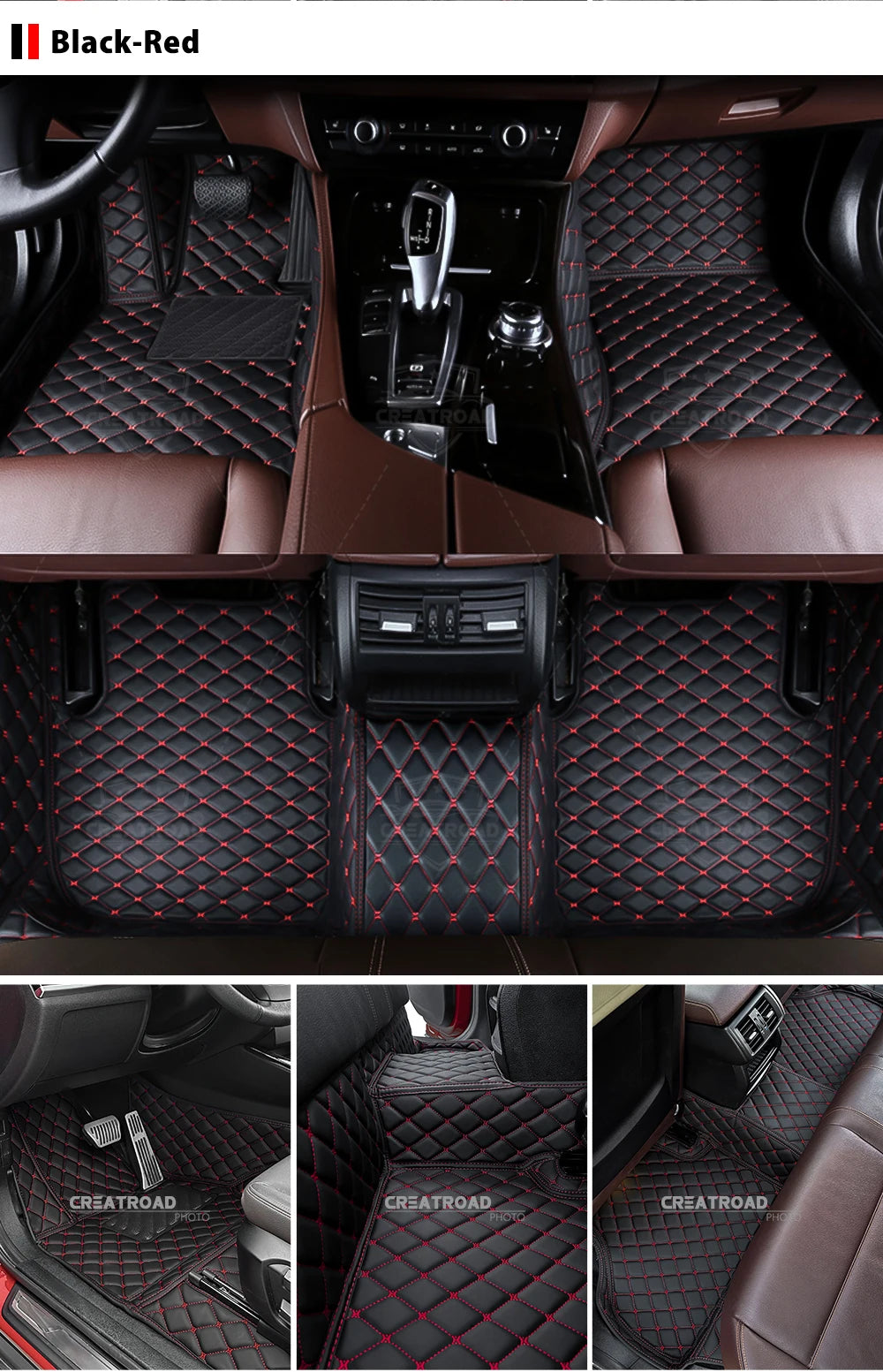 CREATROAD For GAC Trumpchi GS3 Emzoom 2023-2026 Car Floor Mat Custom Auto Foot Pads Automobile Carpet Cover Interior Accessories