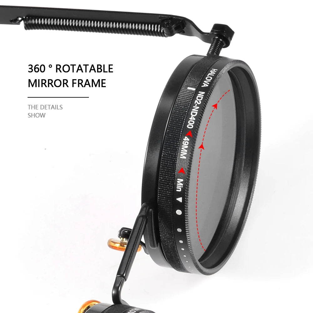 CRIXALIS Polarized Round Sunglasses ND9 Adjustable Dimming Men Women Retro Punk Men's Fishing Eyeglasses Outdoor Shades UV400