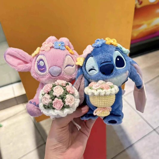 Stich Ciondolo Peluche Morbido Farcito Personaggio del Film Bambola Regalo da Collezione per la Fidanzata Simpatici Hobby di Compleanno