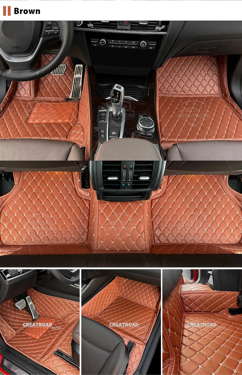 CREATROAD For GAC Trumpchi GS3 Emzoom 2023-2026 Car Floor Mat Custom Auto Foot Pads Automobile Carpet Cover Interior Accessories