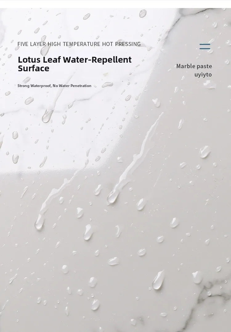 Piastrelle Autoadesive in PVC Impermeabili, Ignifughe, Resistenti all'Umidità, Effetto Marmo, Pannelli Decorativi in Alluminio e Plastica per Pareti