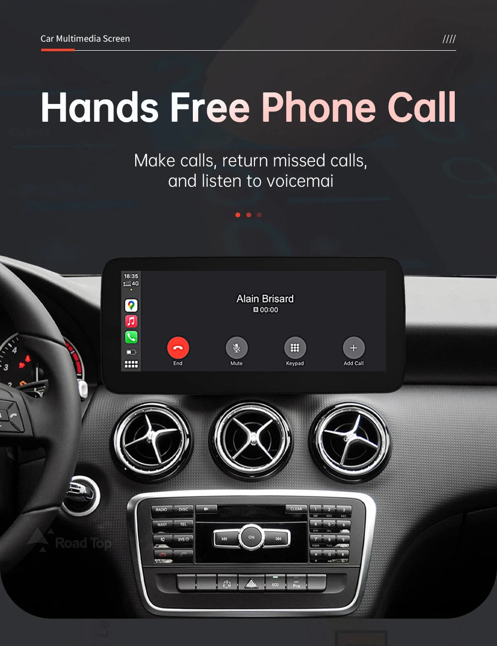 1920*720 Touch Screen Display Multimediale Per Auto Per Benz AB CLA GLA W176 W463 W246 2013-2015 NTG4.5 Wireless Carplay Android Auto