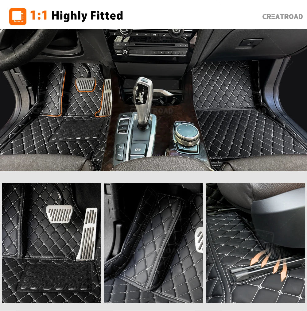 CREATROAD For GAC Trumpchi GS3 Emzoom 2023-2026 Car Floor Mat Custom Auto Foot Pads Automobile Carpet Cover Interior Accessories