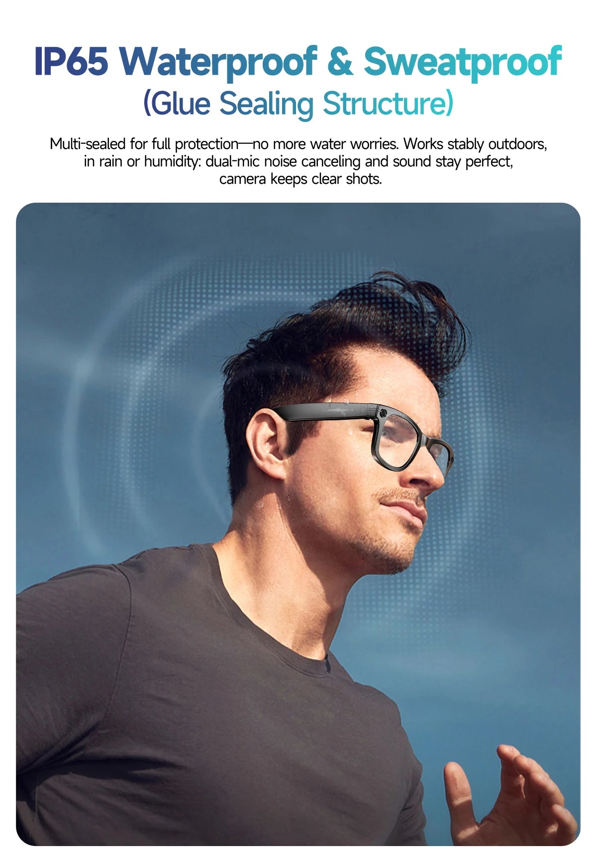 World Premiere 2026 New AI Shooting Glasses 4K HD 800W Pixels Camera Bluetooth Call Voice Assistant AI Translation Smart Glasses