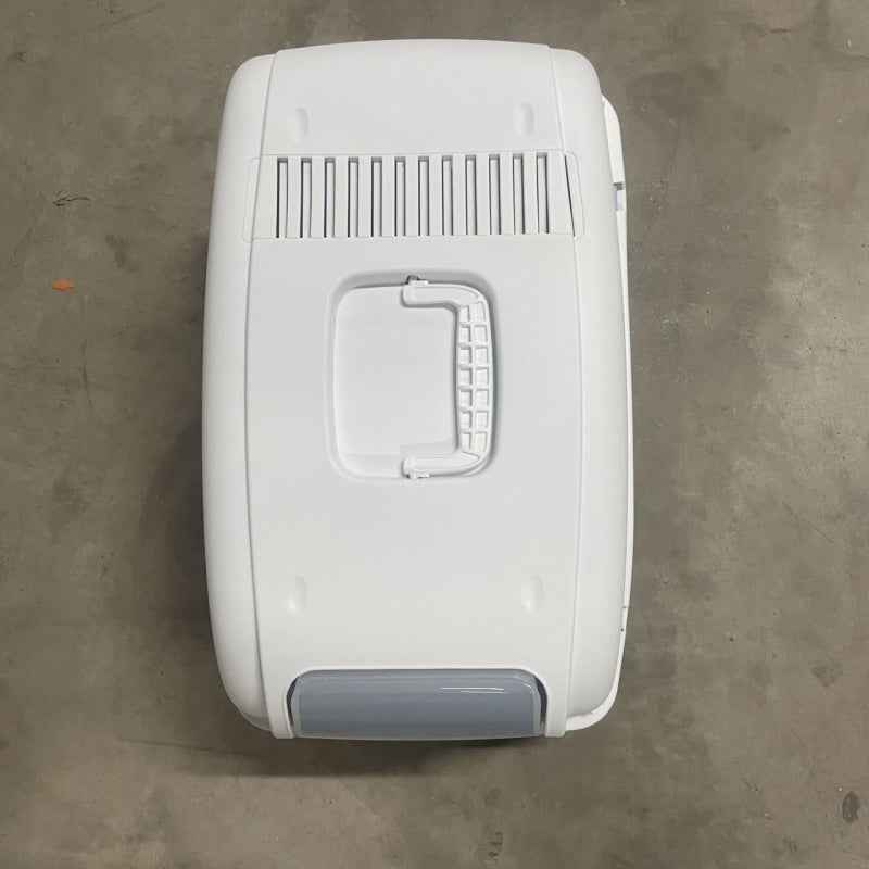 Lettiera per Gatti con Coperchio – Blu e Bianco | Fresca e Igienica